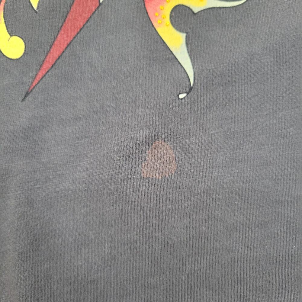 Ed Hardy Pierced Hearts and True Love Eagle Sword Unisex T-shirt Gray XL Bling - Picture 8 of 8